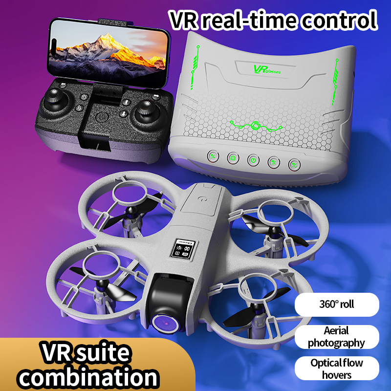 Drone Gimbal 2 Axis - โดรน X228 VR FPV กล้องคู่ HD