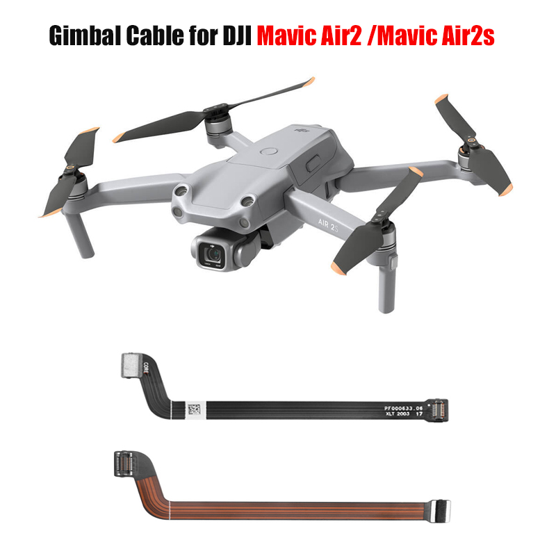 Drone Gimbal Ribbon Cable - สายเคเบิลแบบยืดหยุ่น สายแบนแบบยืดหยุ่นสำหรับกล้องโดรน DJI Mavic Air2 /Air2s