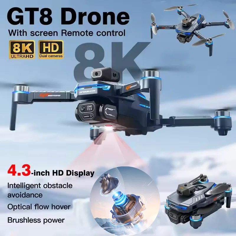 Drone Gimbal 3 Axis - โดรนรุ่นใหม่มาแรง ได้รับการรับรองจาก ANATEL กล้อง 4K HD