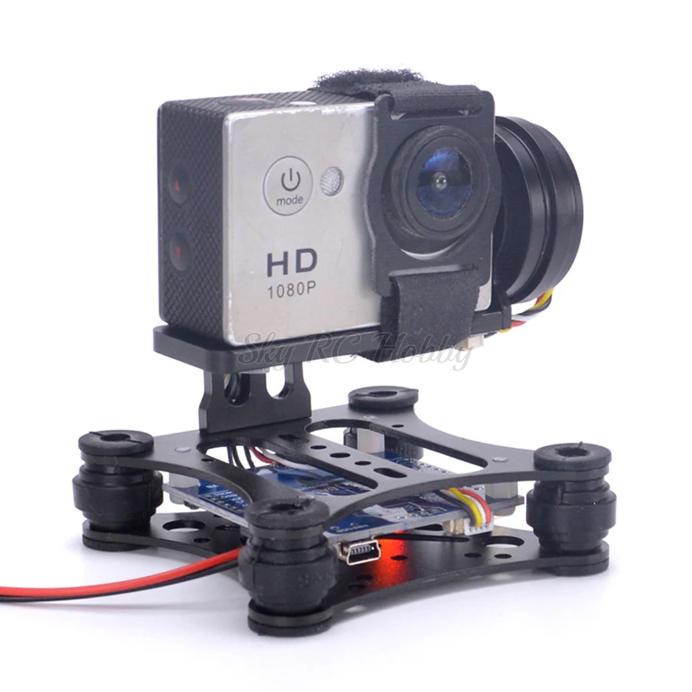 น้ำหนักเบา2แกน/3-Axis Brushles - Drone Gimbal For Gopro บทวิจารณ์และราคา