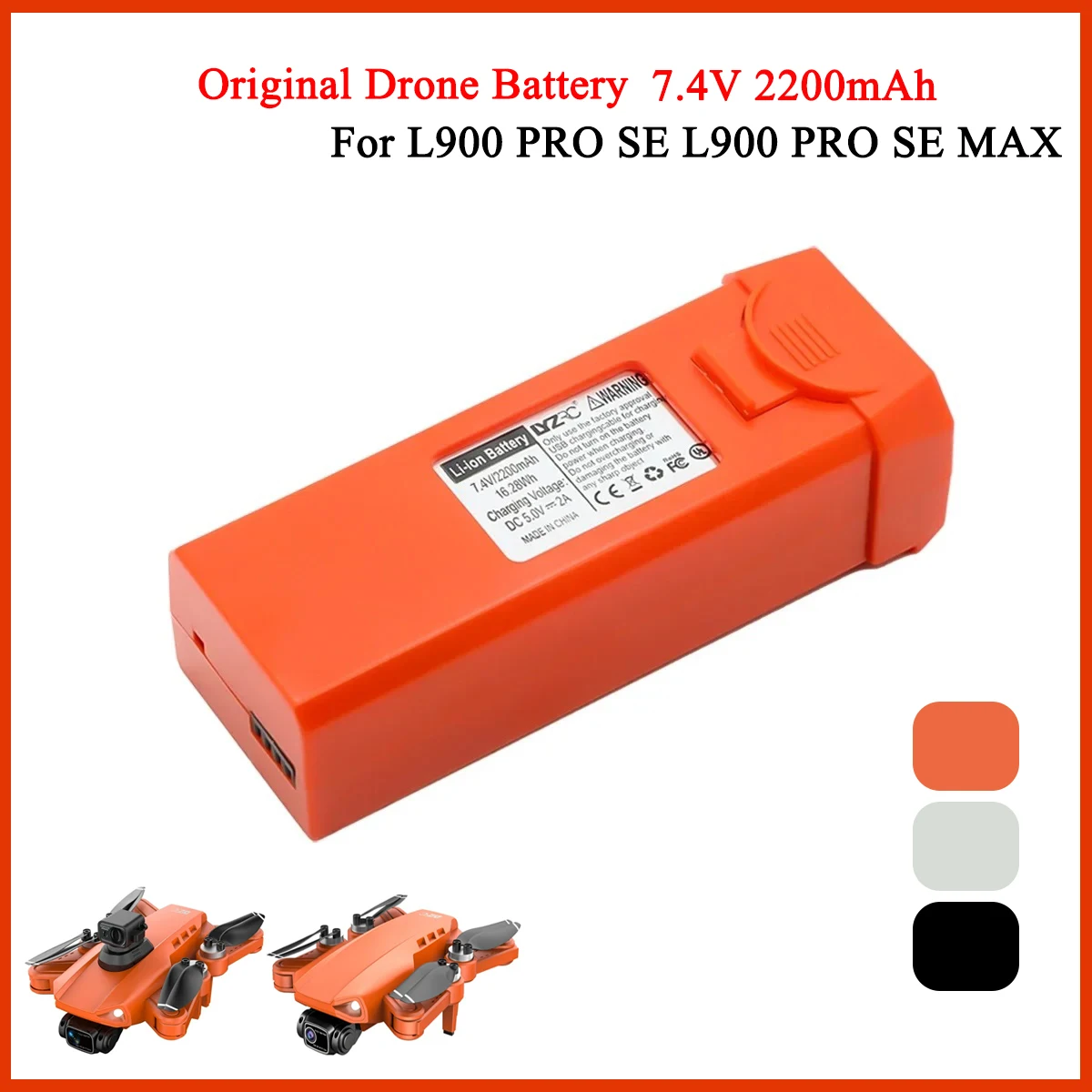 แบตเตอรี่ L900 Pro SE MAX โดรน - Drone Gimbal 2 Axis บทวิจารณ์และราคา