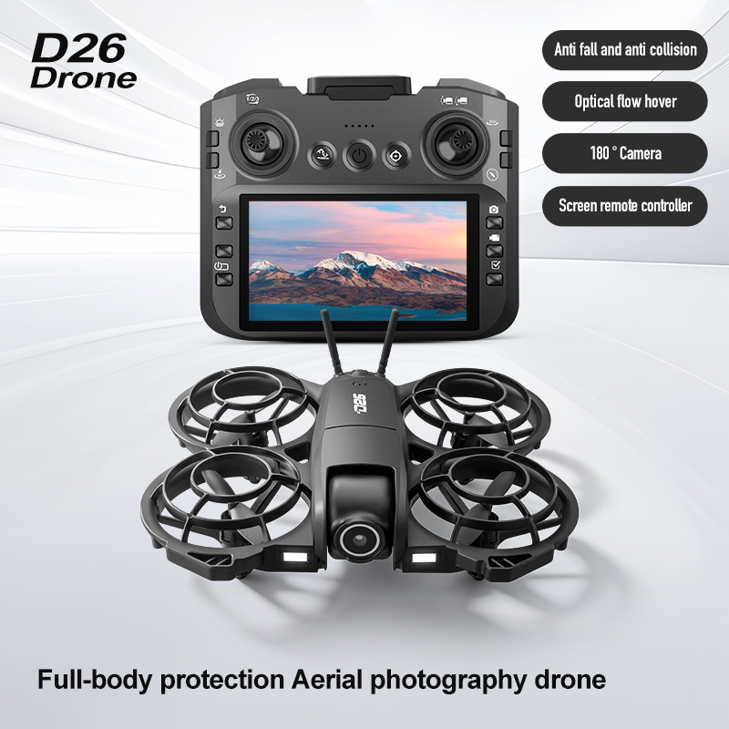 โดรน D26 4K ถ่ายภาพทางอากาศ HD - Drone Gimbal 2 Axis บทวิจารณ์และราคา