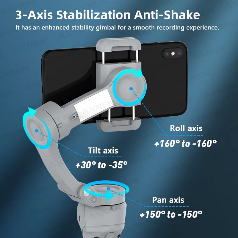 HQ6 3-Axis Gimbal Handheld Sta - Drone Gimbal For Gopro บทวิจารณ์และราคา