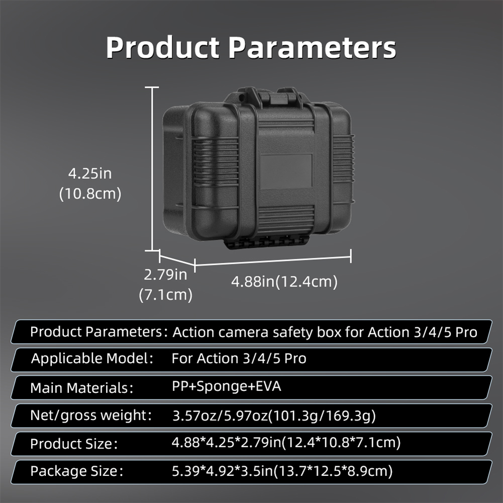 กล่องกันน้ำแบบแข็งสำหรับ DJI A - Drone Gimbal Case บทวิจารณ์และราคา