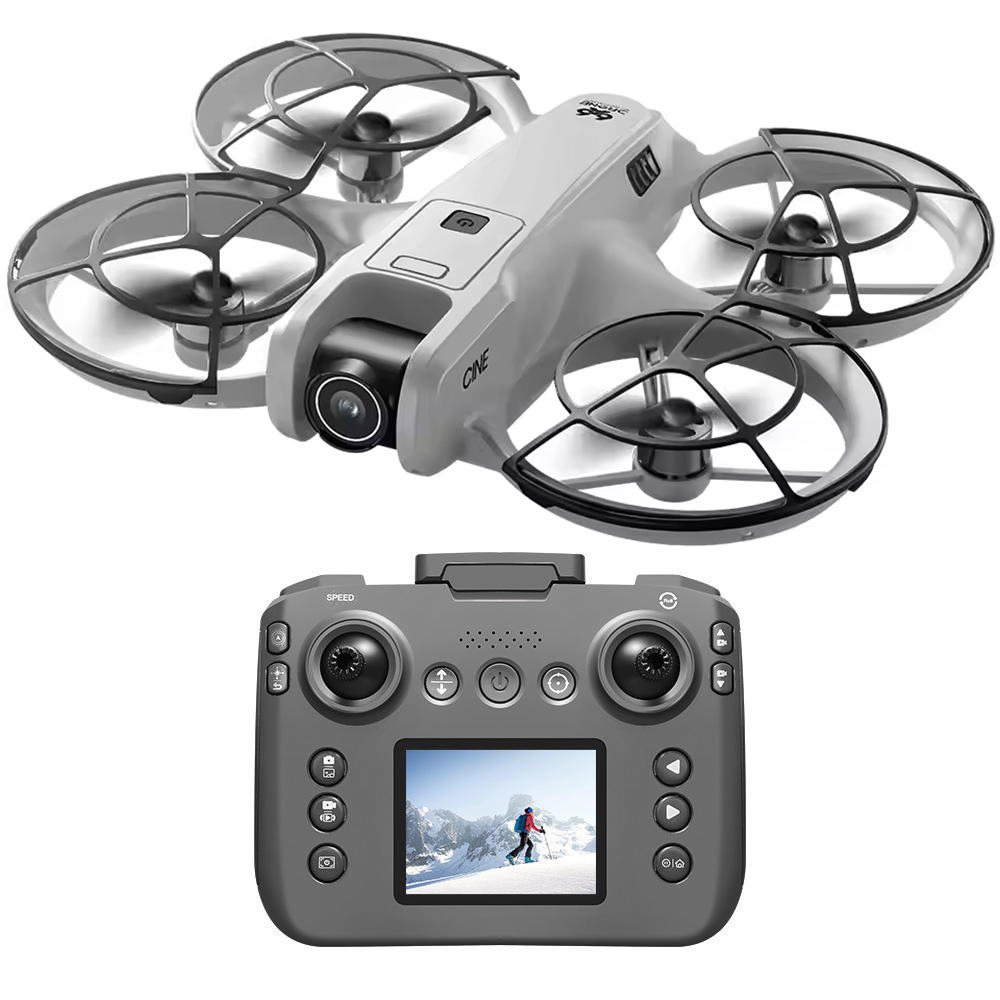V666 แบบพับได้ Mini Drone 4K D - Drone Gimbal Brushless บทวิจารณ์และราคา