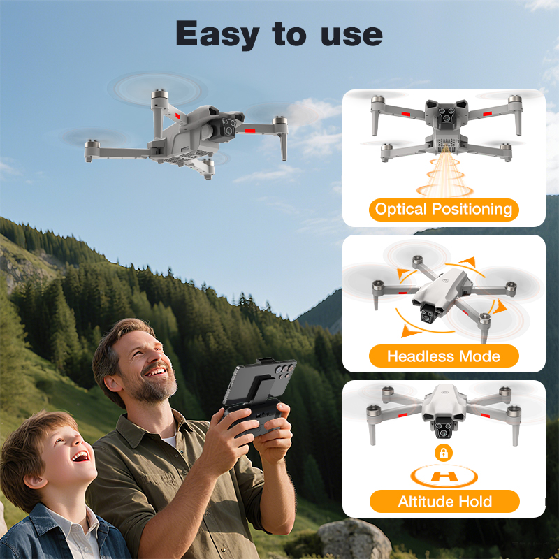 โดรนรุ่นใหม่ L017 Pro Brushles - Drone Gimbal 3 Axis บทวิจารณ์และราคา