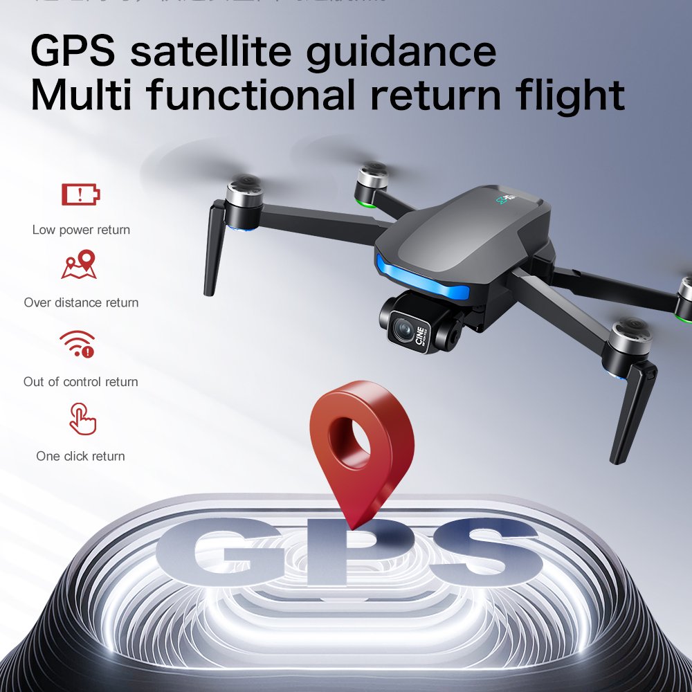 โดรนรุ่นใหม่ S-X1 MAX GPS 8K ร - Drone Gimbal 3 Axis บทวิจารณ์และราคา